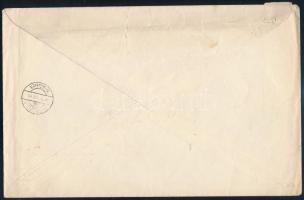 1937 Vitézi Bál fejléces boríték készpénz bérmentesítéssel "A RÁDIÓ JÓ" reklám bélyegzésse...