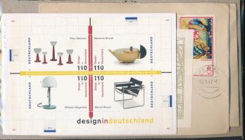 Min. 1.000 db német bélyeg, hozzá blokkok és küldemények is, ömlesztve zacskóban
