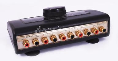 Hama AP-04 hangelosztó, 4 bemenet, 1 kimenet, 10x16 cm