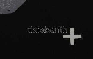 Stefanovits Péter (1947-): Síremlék II, 2016. Szitanyomat, papír, jelzett. 7/12 számozással. Lapmére...