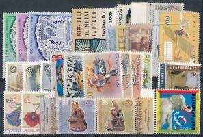 2002 28 db bélyeg sorokkal