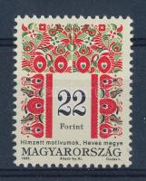1995 Magyar népművészet (III.) 22Ft I A változat (25.000)
