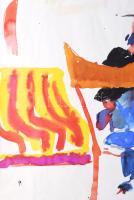 Bukta Imre (1952-): Bukta Imre és Balogh István Vilmos a budapesti, Majakovszkij (Király) utcai közö...