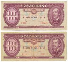 1984. 100Ft (2x) "B 405 106748, B 110 390917" T:F Adamo F35