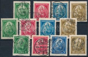 1932 3 db Nagy Madonna sor (30.000)