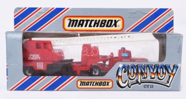 1983 Matchbox Convoy CY13 Fire Engine tűzoltóautó, bontatlan dobozában.