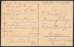 1917 Képeslap / Postcard "EP VUCITRN"
