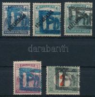 Újvidék 1919 5 db portó bélyeg / Novi Sad 5 Postage due stamp