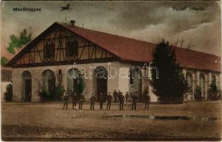 Mezőhegyes, Fedett lovarda. Vasúti levelezőlapárusítás 2421. (Rb)