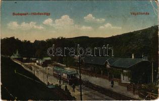 Budapest II. Hűvösvölgy, villamos vasút végállomása (EB)