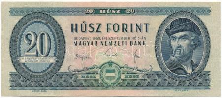 1965. 20Ft "C 232 027718" T:F szép papír Adamo F14