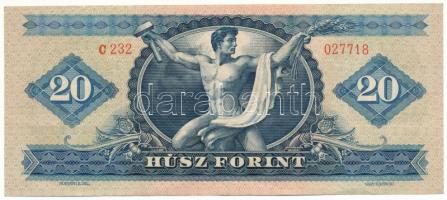 1965. 20Ft "C 232 027718" T:F szép papír
Adamo F14