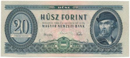 1962. 20Ft "C 355 056485" T:F szép papír Adamo F13