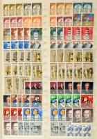 Berlin összeállítás nagyon sok teljes sorral, többletpéldányokkal, összesen több mint 1.800 db bélye...