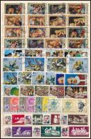 66 db teljes sor + 30 db blokk afrikai országokból (nagyrészt Burundi), jó motívumokkal, 6 berakólapon