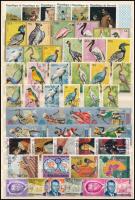 66 db teljes sor + 30 db blokk afrikai országokból (nagyrészt Burundi), jó motívumokkal, 6 berakólap...