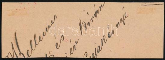 ~1916 Tábori posta levelezőlap darab "S.M. Spitalschiff Kulpa"