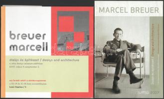 Breuer Marcell: Dizájn és építészet. / Design and architecture. A Vitra Design Múzeum kiállítása. Magyar és angol nyelvű kiállítási katalógus és Lumú Füzetek 3. Bp., 2007, Ludwig Múzeum., [16 p.]; [16 p.] Kiadói papírkötések.