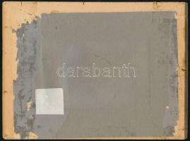 cca 1930 Dunai hajómalom, Eilingsfeld János (1877-1967) hajóskapitány szárazbélyegzővel jelzett felv...