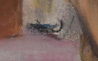 Jelzés nélkül: Női aktok. Pasztell, papír. Lapszéli kisebb szakadással. 70×49,5 cm