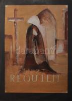 Jelzés nélkül: Liszt requiem. Olaj, papír. Papírra kasírozva. 59,5×42 cm