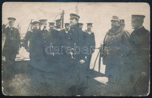 ~1917 Tábori posta képeslap Dombóvárra küldve "DAMPFER ALMOS K. und K. KRIEGSMARINE" , &qu...