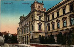 1916 Komárom, Komárno; Törvényszék. Vasúti levelezőlapárusítás 28. sz. - 1915. / court (EK)