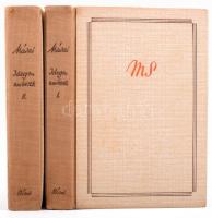 Márai Sándor: Idegen emberek. I-II. köt. Márai Sándor Munkái. Bp., 1943, Révai, 230+(1) p.; 282+(1) ...