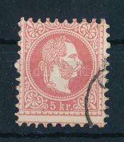 1867 5kr képbe fogazva
