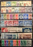 Izrael kis tétel 8 lapos közepes berakóban / Israel small lot in medium stockbook