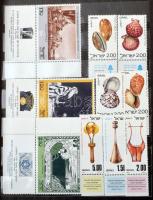 Izrael kis tétel 8 lapos közepes berakóban / Israel small lot in medium stockbook