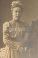 ca 1900 A gróf báró Üchtritz-Amádé család kastélyának parádés kocsisának Gebe Jánosnak esküvői fotój...