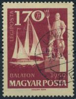 1959 Balaton (I.) 1,70Ft a hal fején világos folt tévnyomat