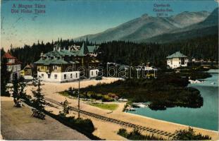 1912 Tátra, Magas-Tátra, Vysoké Tatry; Csorba-tó / Strbské pleso / Csorba-See / lake (EK)