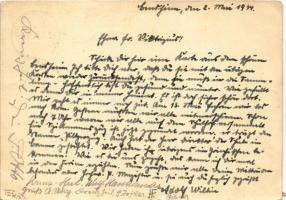 1934 Nationaler Feiertag 1. Mai / NSDAP German Nazi Party working class propaganda, swastika (non PC...