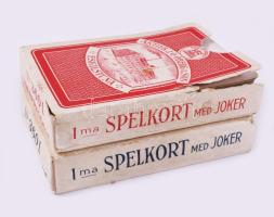 Aktieb J.O. Öberg &amp; Son 2 pakli kártya