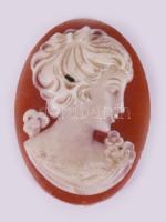 2 darab régi karneol kámea, m: 3 cm alatt