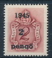 Nagyvárad I. 1945 Barnaportó 2P/2f Signed: Bodor