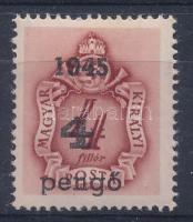Nagyvárad I. 1945 Barnaportó 4P/4f Signed: Bodor