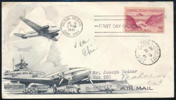 Panama csatorna terület 1941