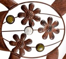 Fémlemez béka dísz, 36x25 cm