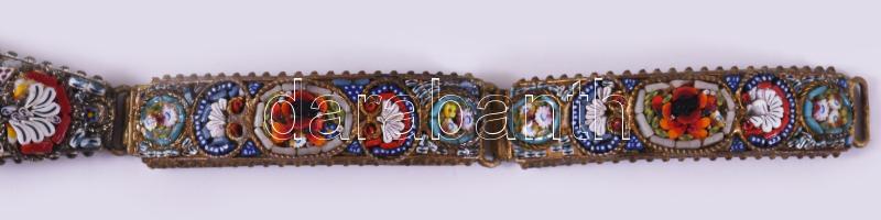 Murano mikromozaik karkötő, kis sérüléssel