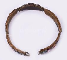 Murano mikromozaik karkötő, kis sérüléssel