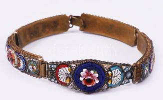 Murano mikromozaik karkötő, kis sérüléssel