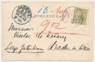 1902 Buziásfürdő, Baile Buzias; Gyógyterem, Mihály-forrás. Kossak J. / spa, baths, mineral water spr...