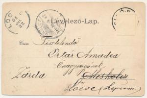 1901 Báznafürdő, Bad Baassen, Baile Bazna; Iszapfürdő. Fritz Guggenberger kiadása / Schlammbad / mud...