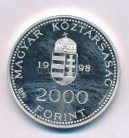1997. 2000Ft Ag "Integráció az Európai Unióba II" kapszulában T:AU (eredetileg PP) folt Adamo EM157