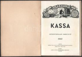 1943 Kassa Idegenforgalmi ismertető sok képpel, Kassa, Wiko. Kiváló állapotban