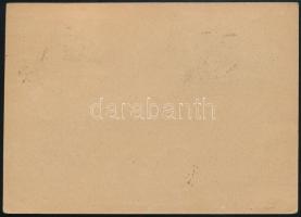 1930 Zeppelin bélyeggel kiegészített díjjegyes levelezőlap Németországba / PS-card with Zeppelin sta...