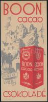 Boon Cacao csokoládé számolócédula